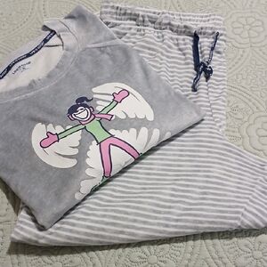 United Colors Of Benetton Kids Pajama Set with Playful Character